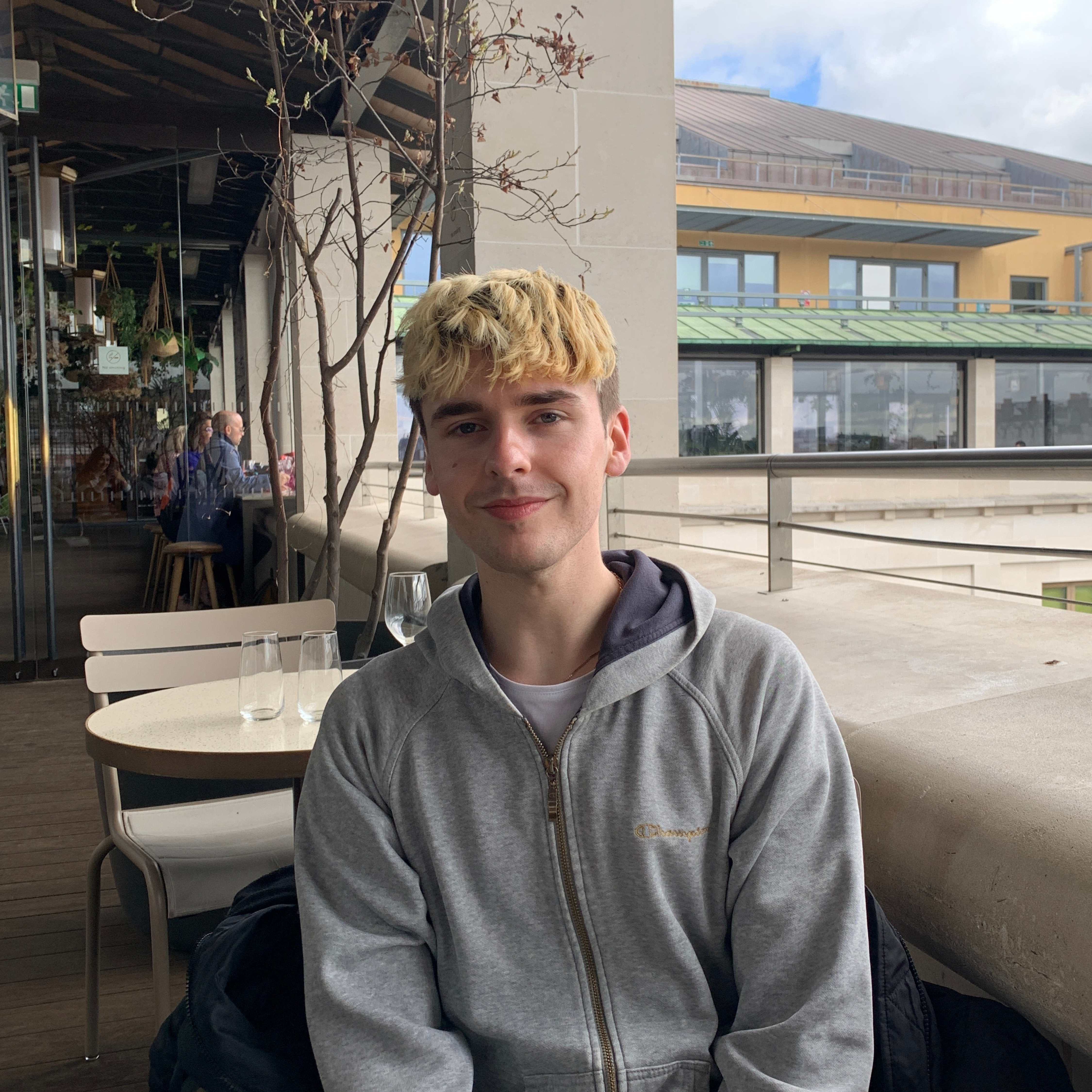 Photograph of Next Gen intern, Ryan Long