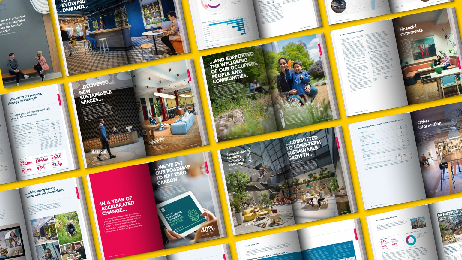 overview of all the pages within GPE report