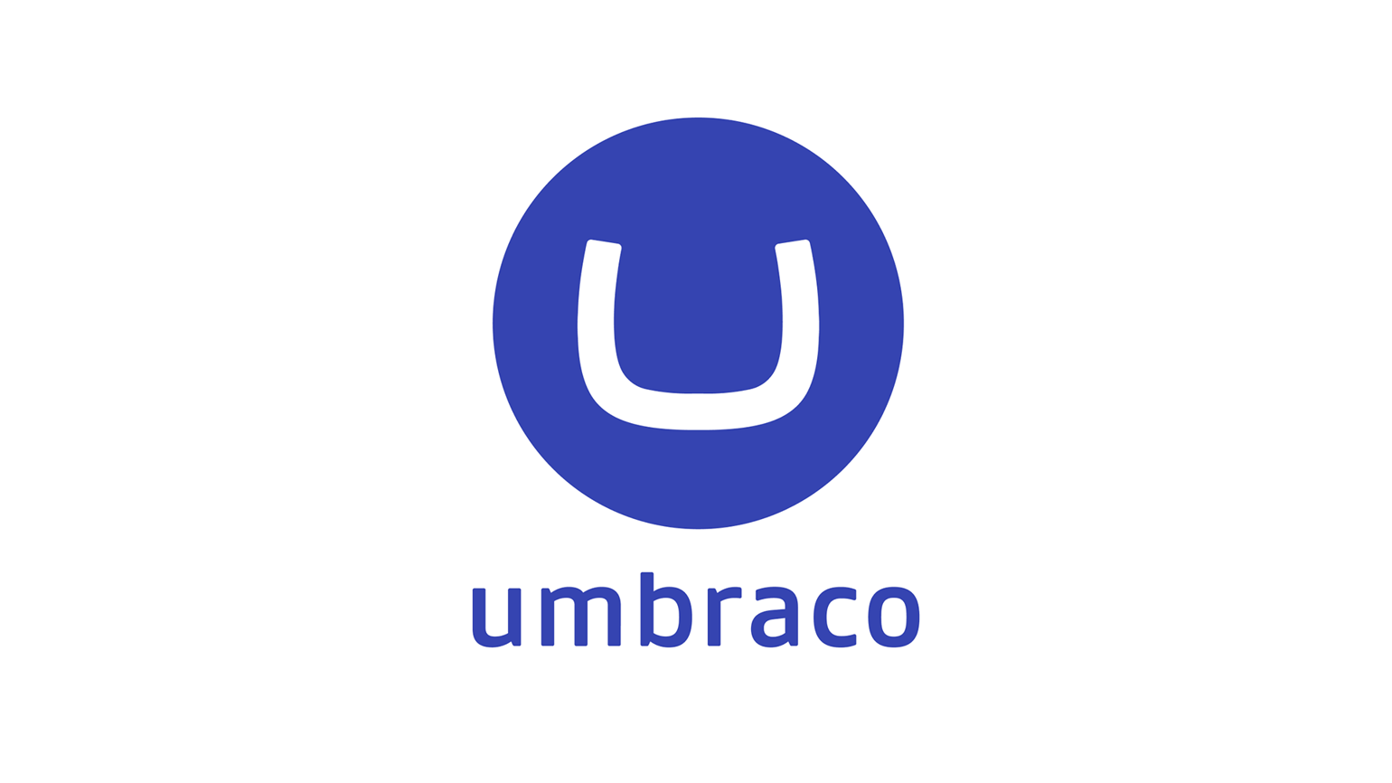 Umbraco logo - blue