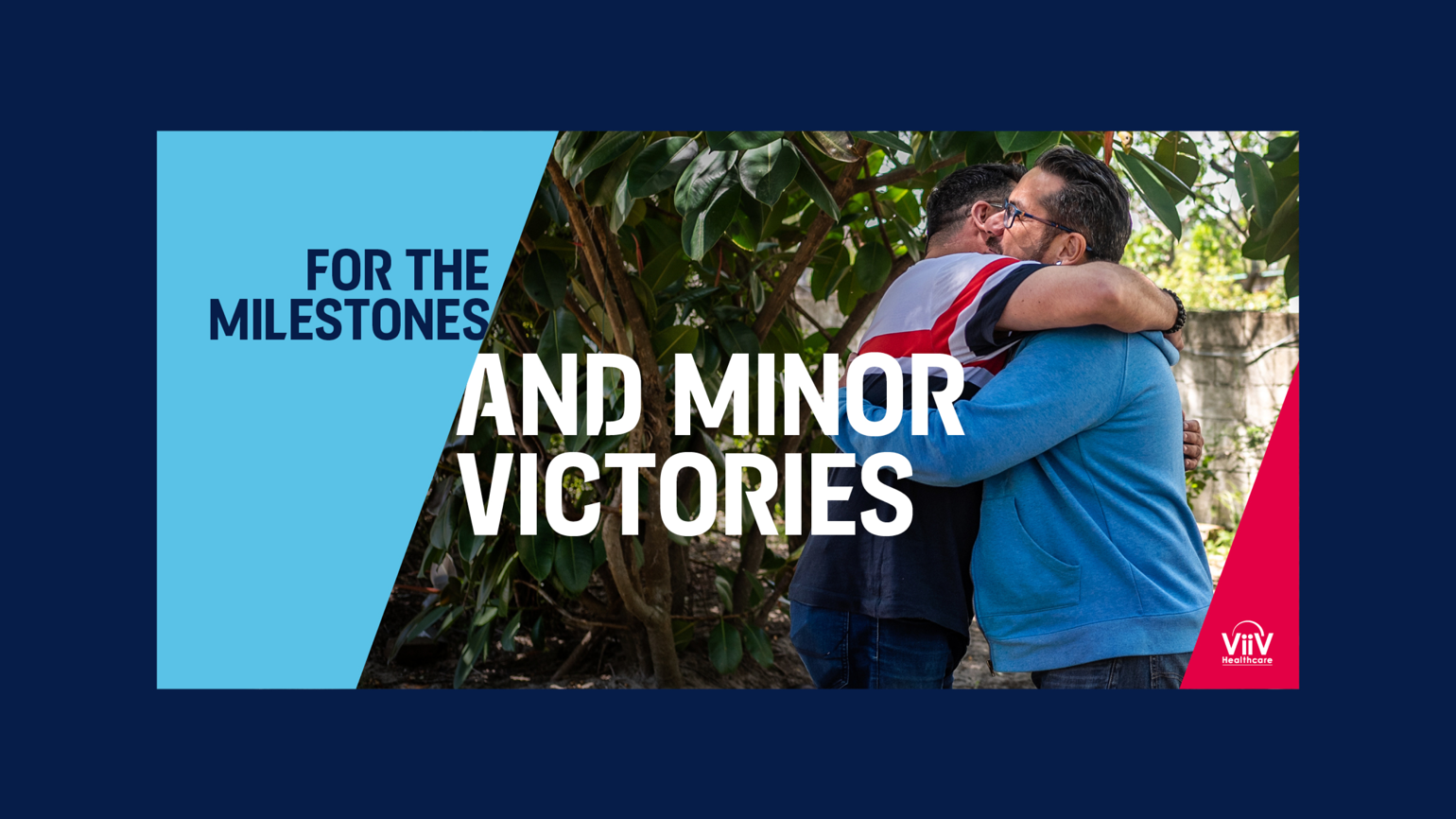 two men hugging each others