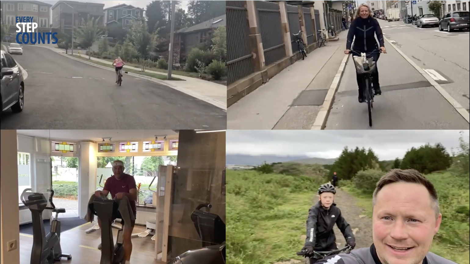 Employees of Marel from different countries joined and recorded themselves doing the challenge